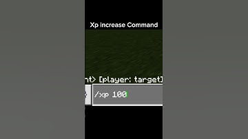 Xp Command🗿😱 minecraft||#shorts #viral #trending #minecraft