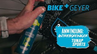 Anwendungserklärung Antriebsreiniger Von Tunap Sports