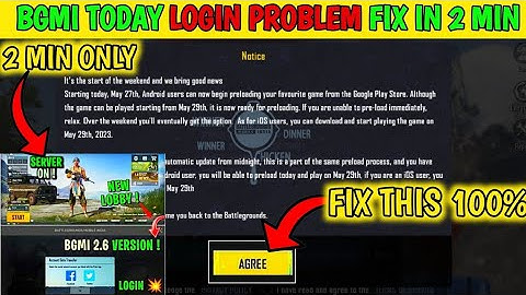 Bgmi Server problem Fixed | How to fix bgmi Server problem