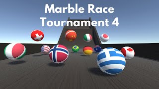Marble Race Tournament Countryball 3D 4