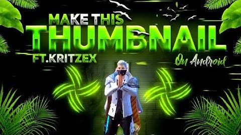 Make This Free Fire Montage Thumbnail In Android.How To Make Beat Sync Montage Thumbnail.