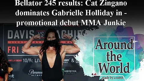 Bellator 245 results: Cat Zingano dominates Gabrie...
