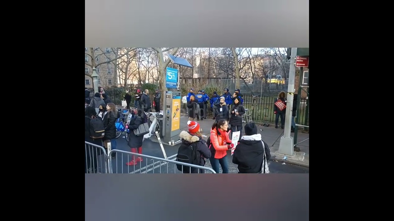 New York City Nurses On Strike‼️