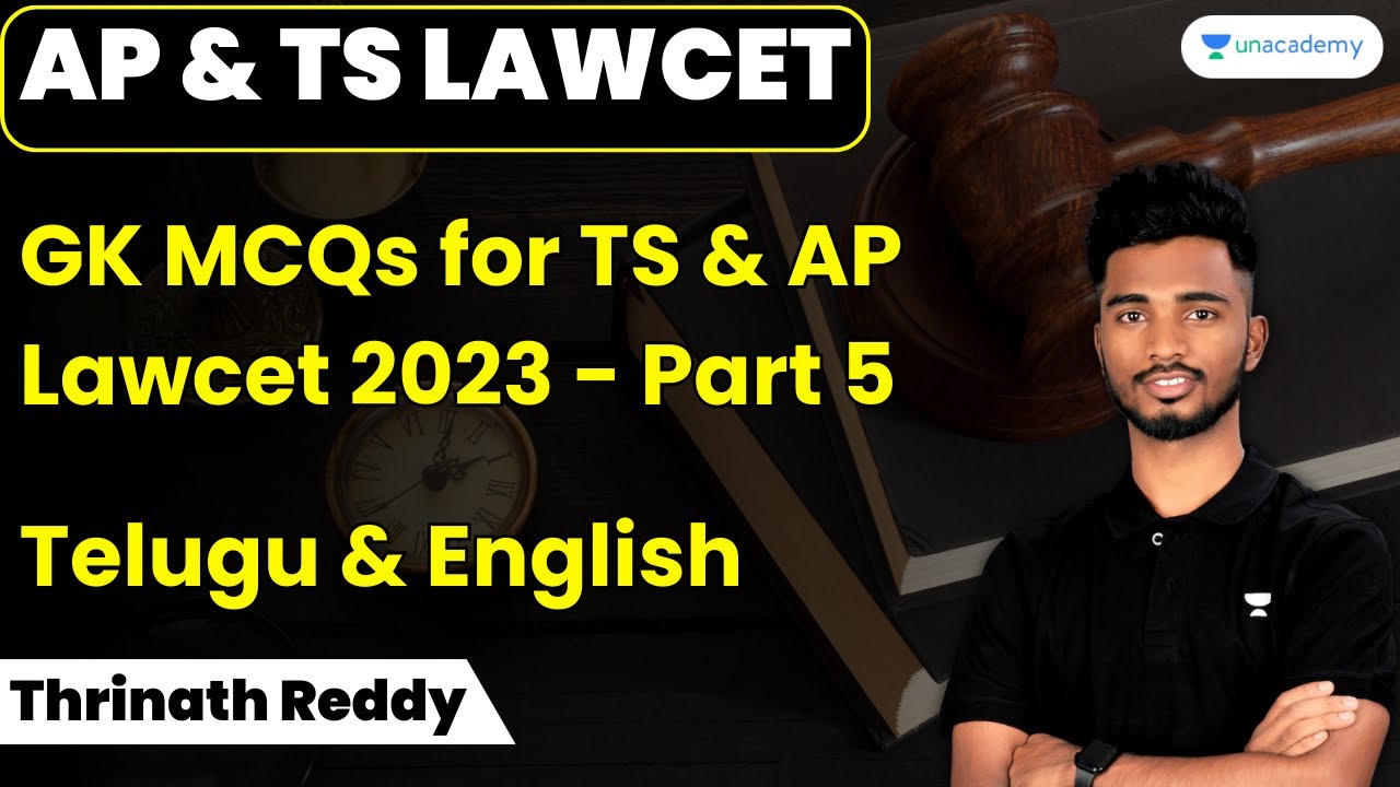 GK MCQs for TS & AP Lawcet 2023 | Part 5 | Thrinath Reddy - YouTube