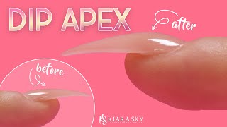 💅🏼 How to Build An Apex on Your Nail Using Dip Powder ✨ Nail Tutorial 💕