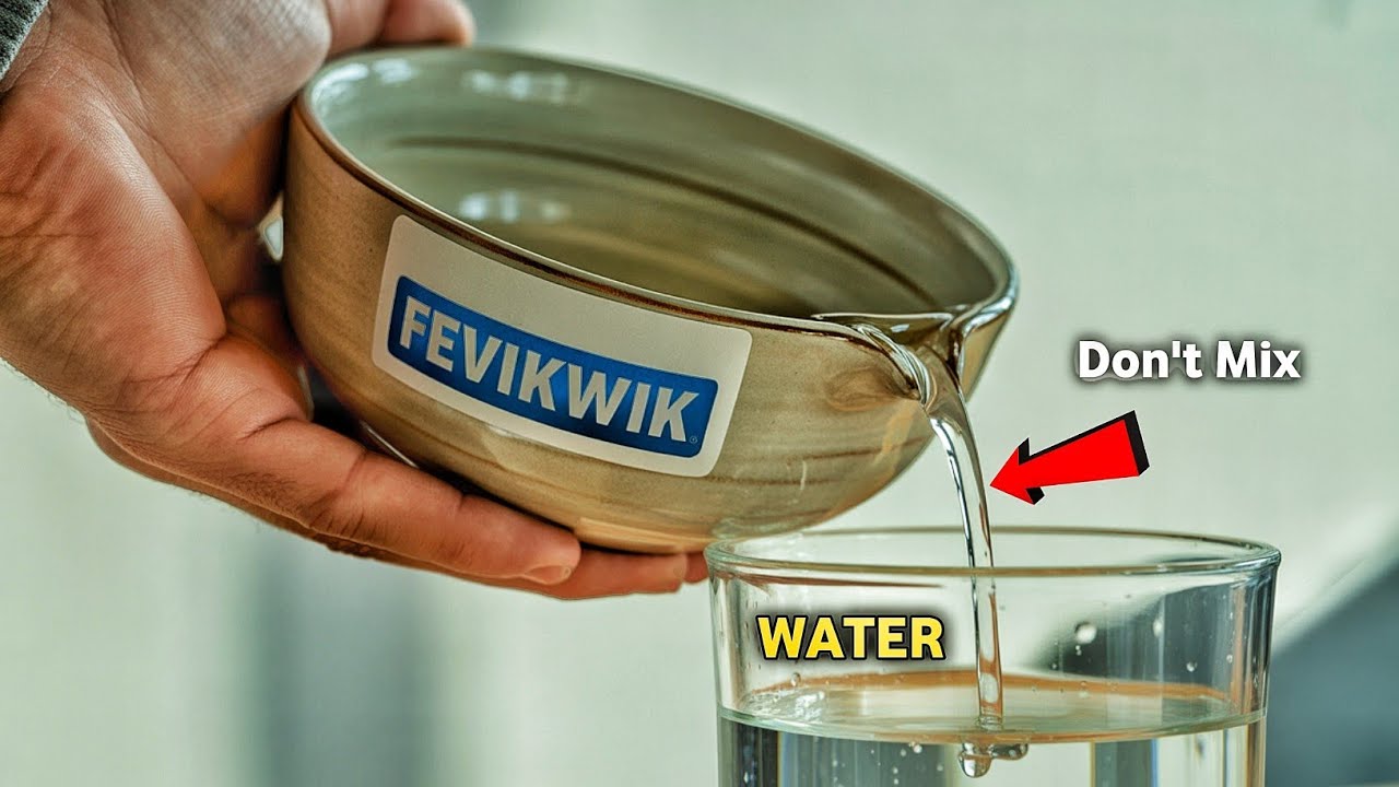 Fevikwik vs Hot Water 🔥 | क्या होगा जब गरम पानी में Fevikwik को डालेंगे?