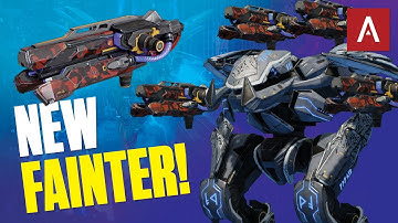 New Energy Weapon FAINTER War Robots Test Server Gameplay