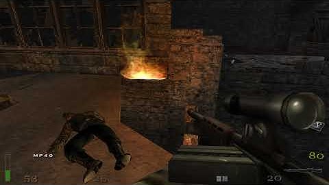 Return To Castle Wolfenstein Level 14: The Bombed Factory (I am death incarnate difficulty)