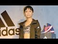 榮倉奈々、スポブラ姿で鍛えた美ボディ披露　『adidas WOMEN PRESS CONFERENCE 2016』