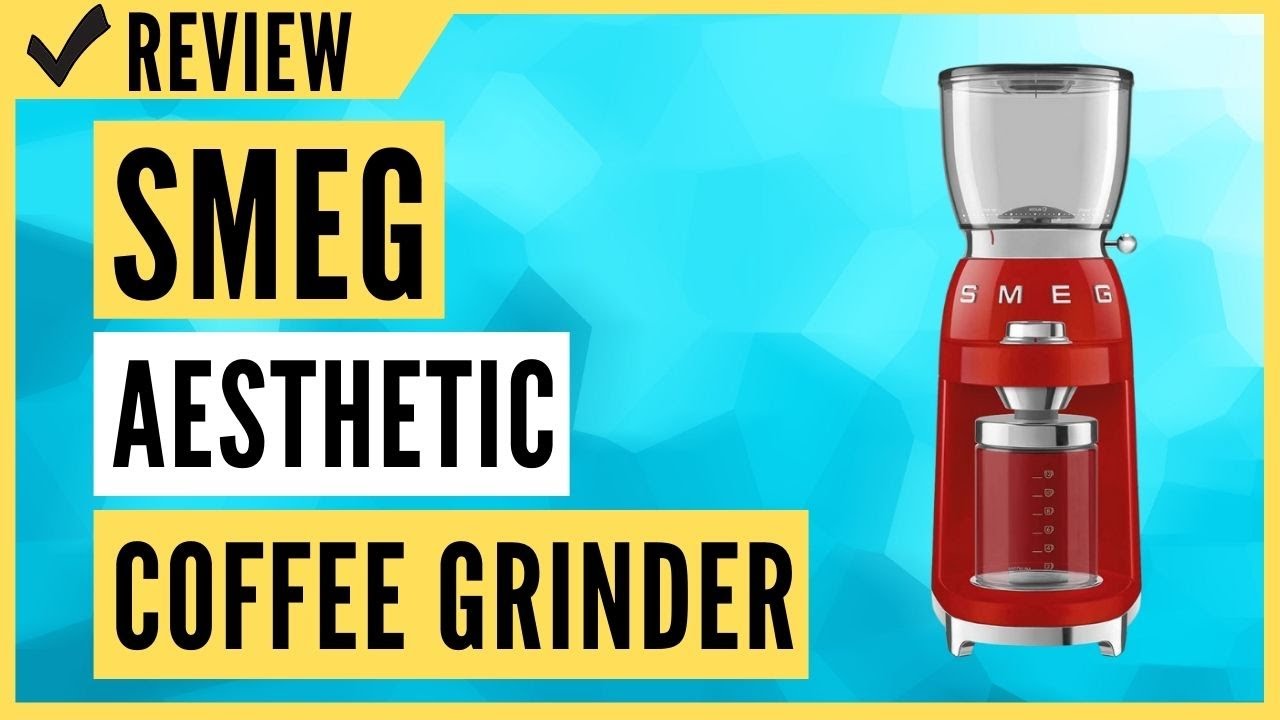 50'S Style Electric coffee grinder - Smeg CGF11CREU