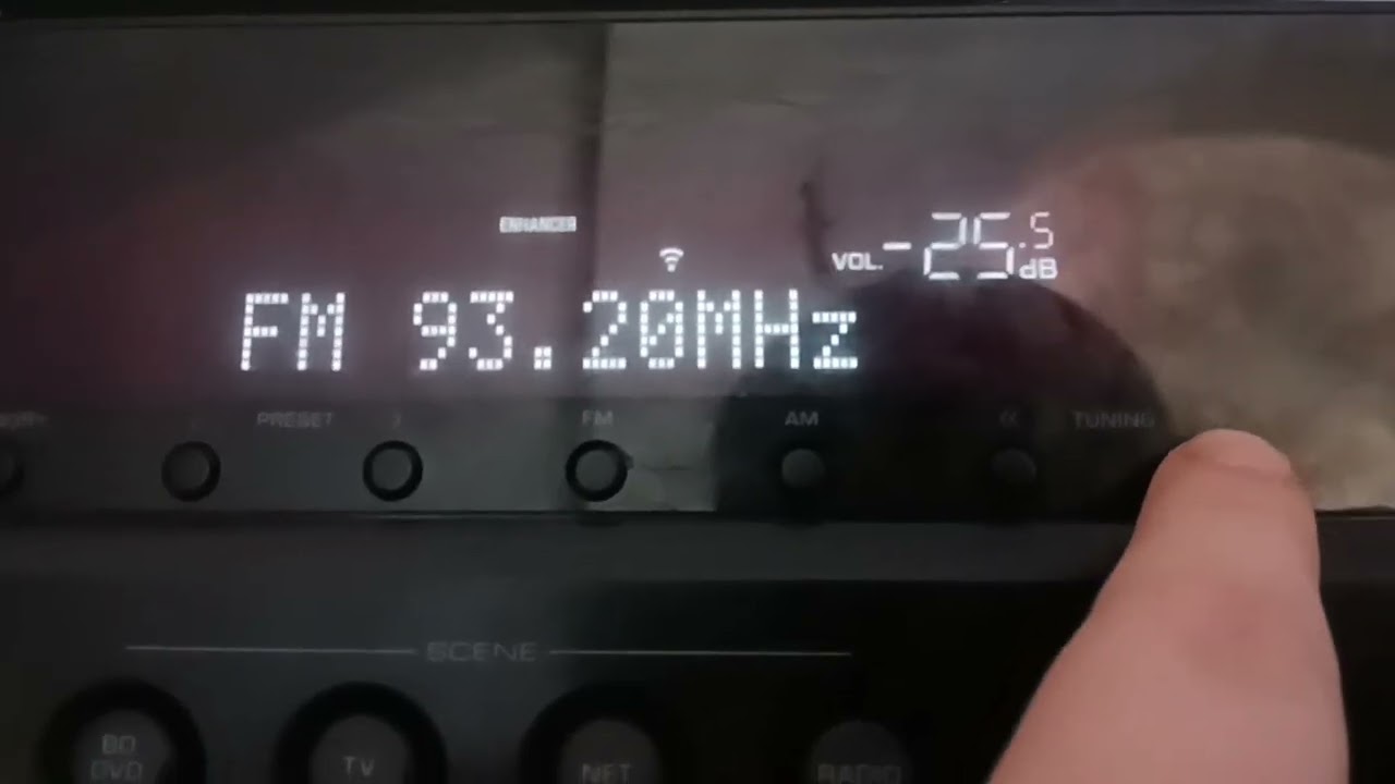 Przegląd pasma FM w Szynwałdzie 15 km od Tarnowa na pierwszy ogień sterowniki Sony st-s390