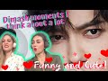 Our reaction to Dimash fan made video | "Dimash moments I think about a lot" | he's an 😇