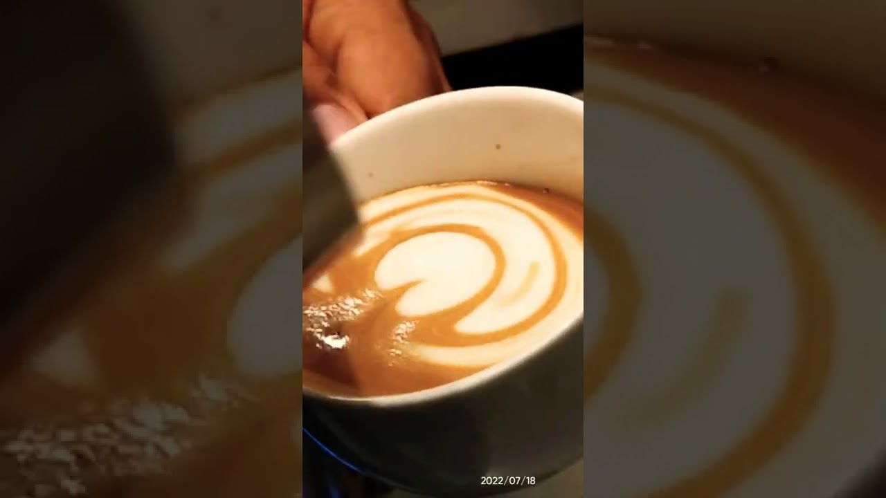 coffee art. YouTube
