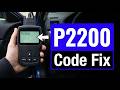 How To Fix P2200 Code - Bank 1 NOx Sensor Circuit Malfunction