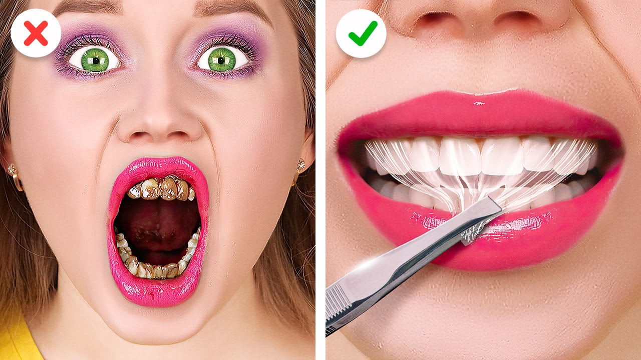 ⁣أفكار تجميلية تجعلك مشهورة في مدرستك! || حرف يدوية وخدع طريفة للفتيات