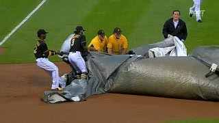 Baseball Players Rescue Groundskeeper Caught in Giant Field Tarp