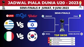 FIFA U20 World Cup Semifinals Schedule ~ Uruguay vs. Israel ~ Korea vs. Italy | FIFA U20 World Cu...