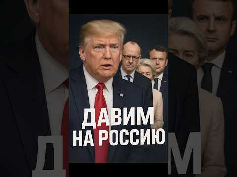 Трамп и Европа: Давим на Россию!