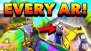 I USED EVERY ASSAULT RIFLE IN COD MOBILE RANKED, and This Is What Happened...
