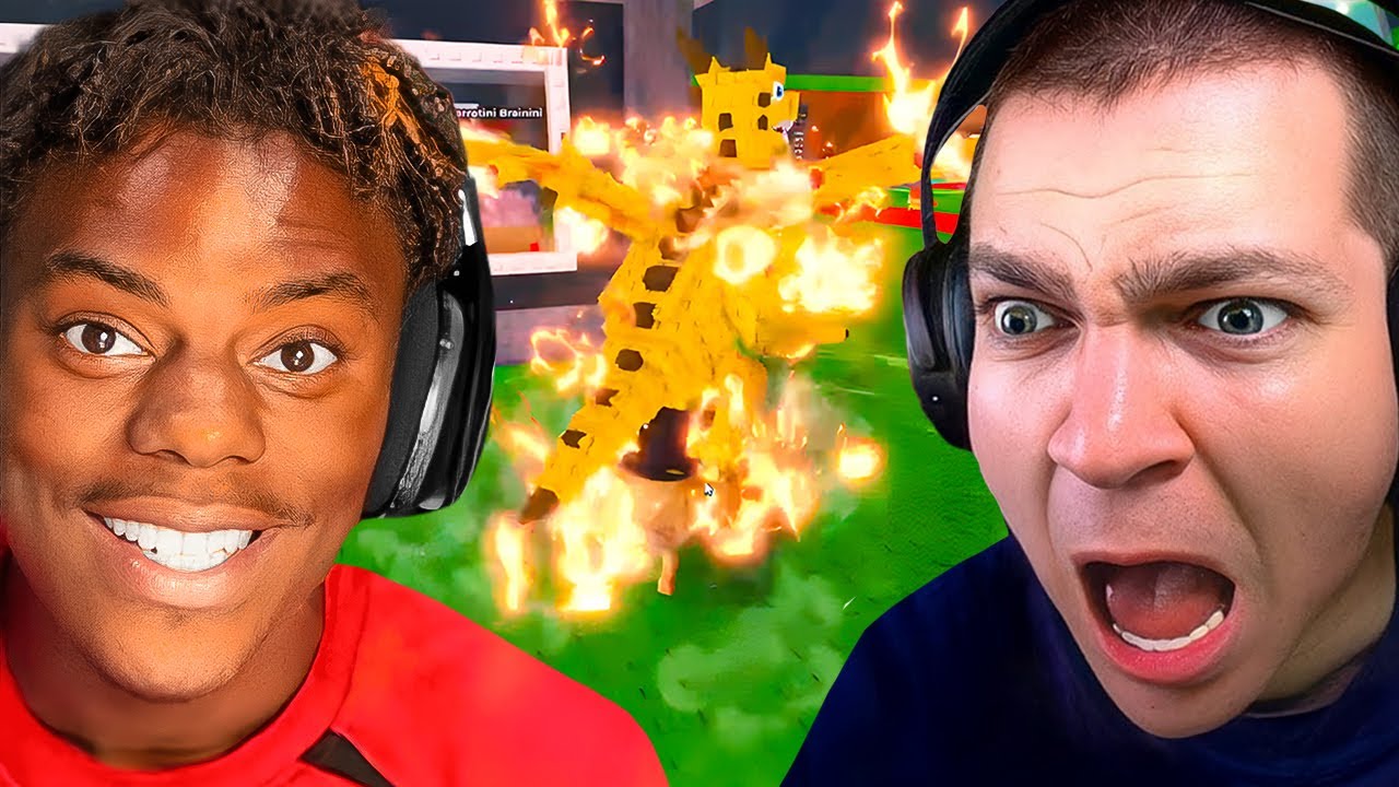 iShowSpeed ​​заставляет стейк плакать в фильме «Украсть мозговую гниль»