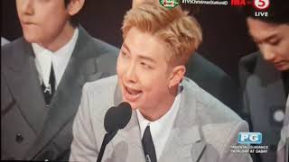 BTS Artist of the Year 2021 | AMAs announcement and speech