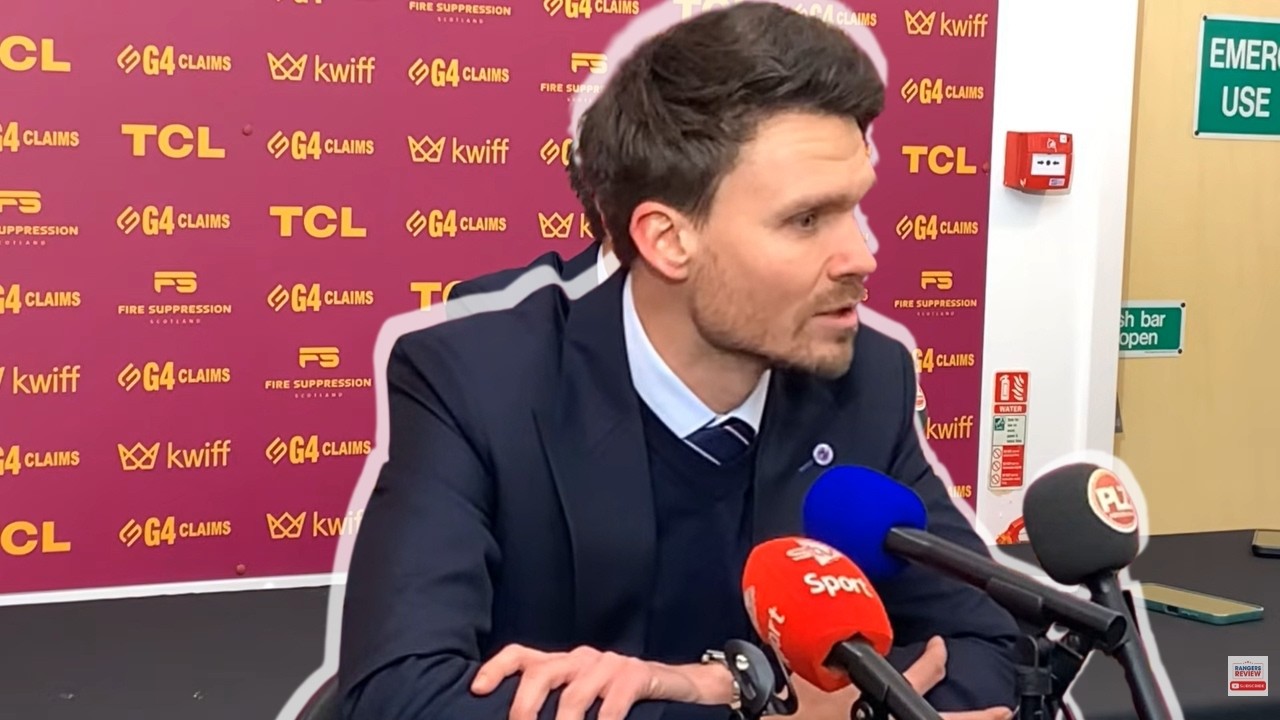 The title race is NOT over tonight - Danny Rohl on Motherwell draw ...