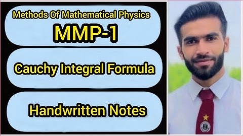 Lec#23 || Cauchy Integral Formula || MMP Handwritten Notes