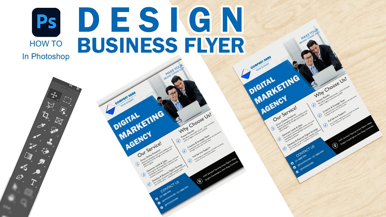 Ещё один совет! Как создать рекламный флаер для бизнеса