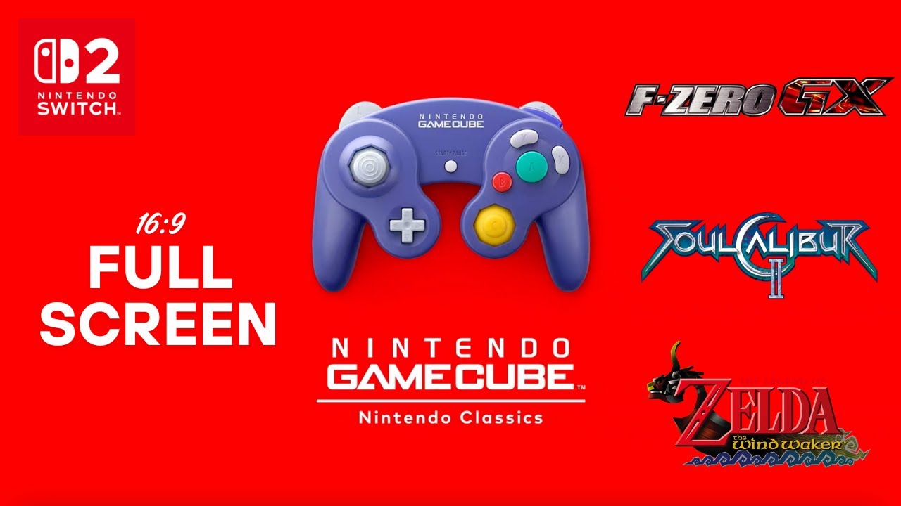How to Play GameCube Games in Full Screen (16:9) on Nintendo Switch 2, image size:1280x720