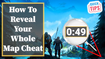 Valheim - How To Reveal Your Whole Map Cheat