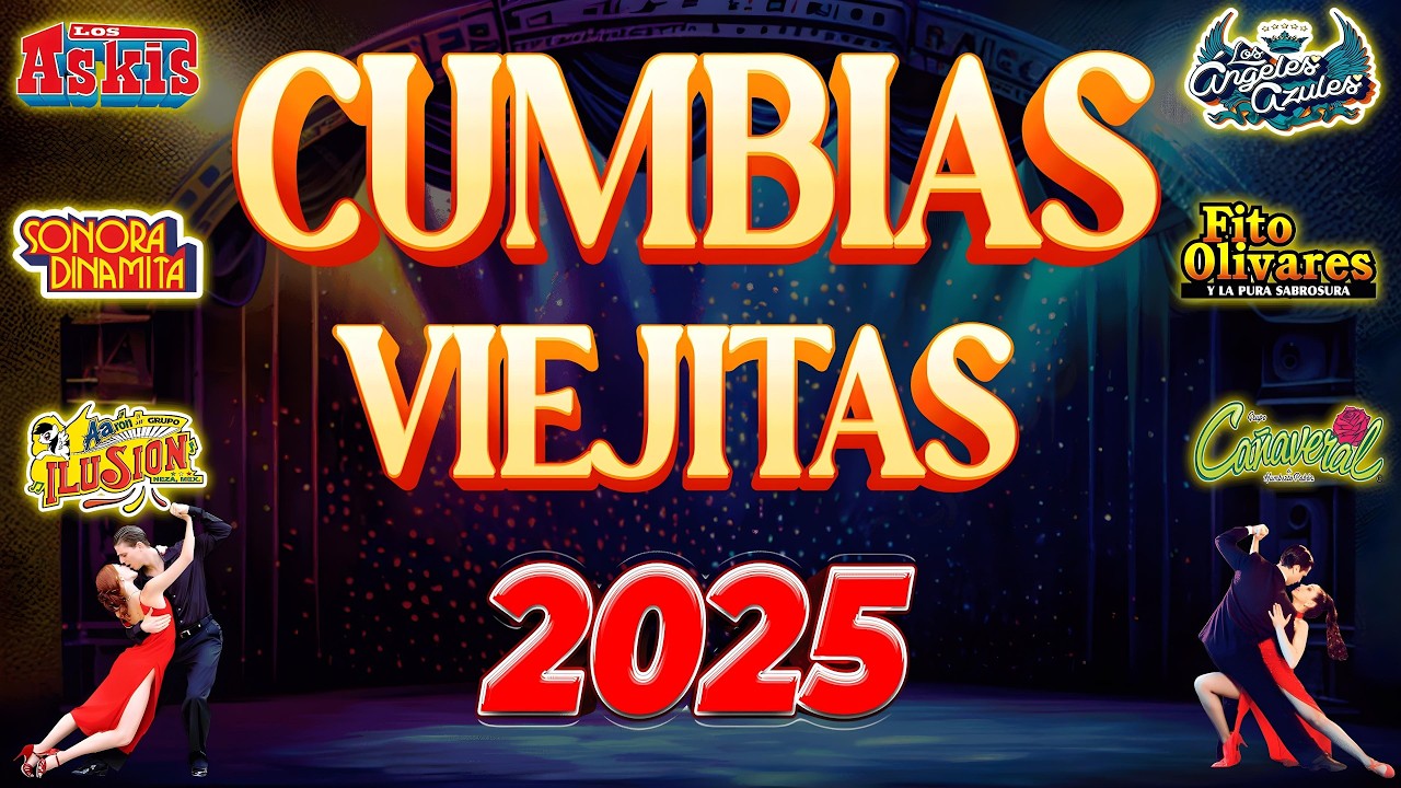 CUMBIAS PARA BAILAR TODA LA NOCHE LOS ÁNGELES AZULES, CAÑAVERAL, SONORA DINAMITA, YAGUARU