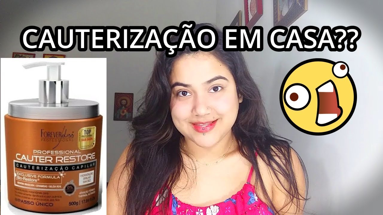 Cauter Restore Forever Liss Resenha Resenha |Cauterização Capilar Forever Liss | Cauter Restore | Rafaela