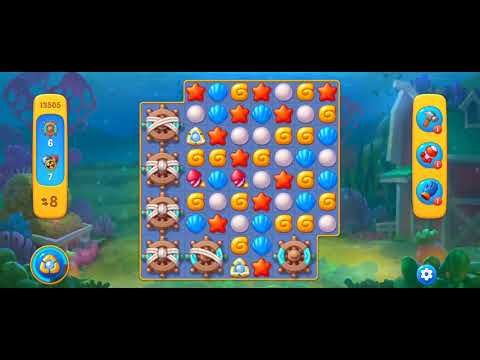Fishdom Easy Level 13505 (with ingame lightning and bomb boosters ...