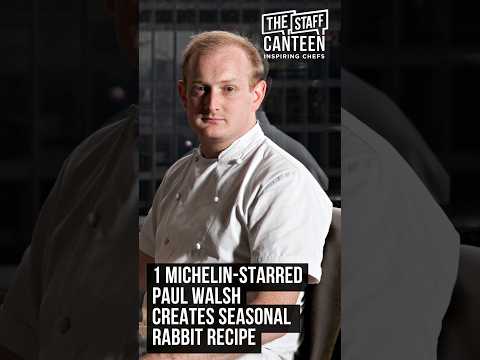 Michelin-starred Paul Walsh creates seasonal rabbit recipe with peas and broad beans