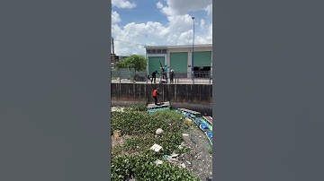 Phao chắn rác 2.0 #saigonxanh #cleaning #trashbarrier #environment #shorts #windnet