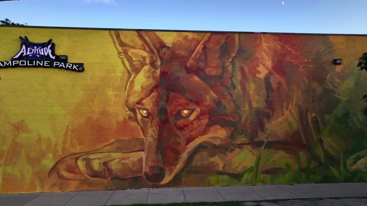 New Chicago Mural - Emily Ding Paints Titan Walls Event