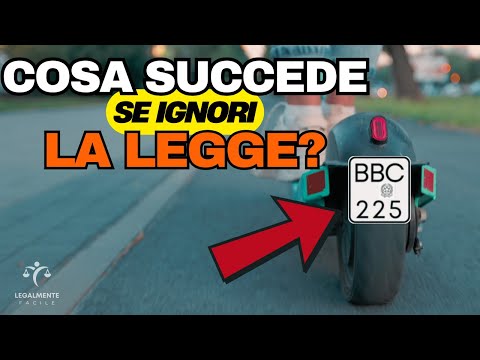 Video MONOPATTINI ELETTRICI OBBLIGO TARGA E ASSICURAZIONE