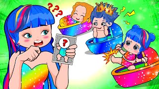 Poor Princess Lost Baby! Where are You?! Don't Choose Wrong Baby! Poor Princess Life Animation