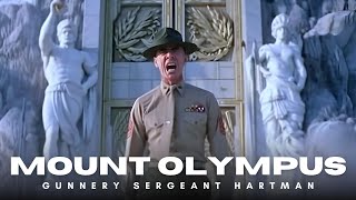Gunnery Sergeant Hartman Visits Mount Olympus (Full Metal Jacket) 🎖️⚡🏛️ 