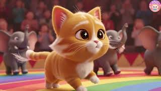 🌙✨ Puffy Cat: Christmas Eve! – Silent Night, Sweet Dreams &amp; Peaceful Bedtime Rhymes for Kids!