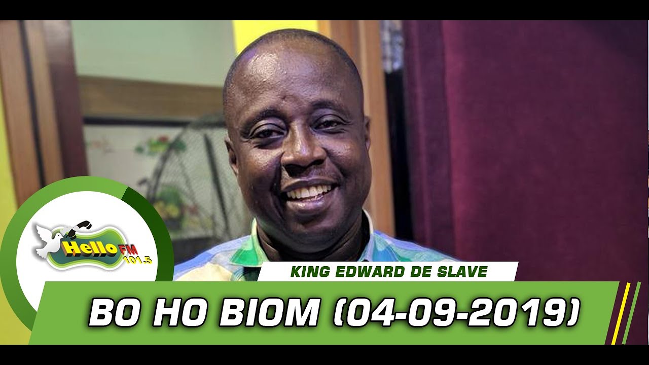 Boho Bio On Hello101.5FM With King Edward De Slave (04/09/2019) sarkodie original