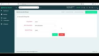 How to Add Accounts Group in Skynyx Books | Skynyx Books Accounting Software Tutorial