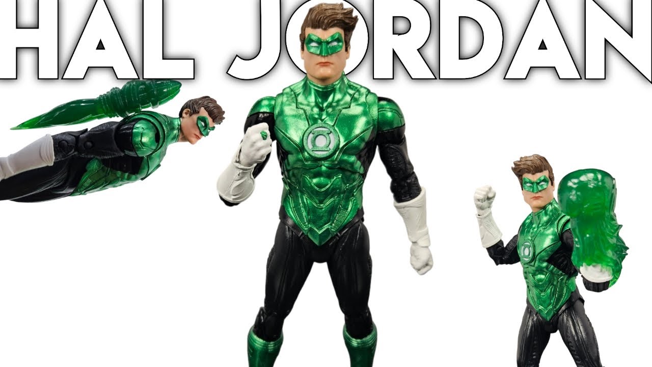 MCFARLANE TOYS DC Multiverse HAL JORDAN GREEN LANTERNS Gold Label Action Figure Review
