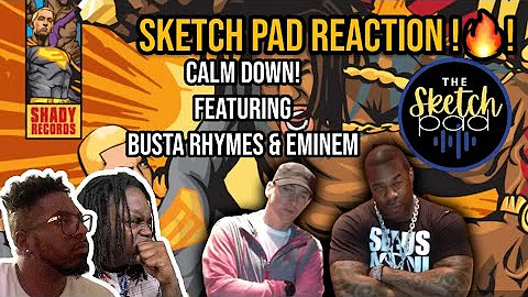 Crazy 🔥❗️Reaction To ​⁠@bustarhymes2598 Featuring ​⁠@eminem | Calm Down