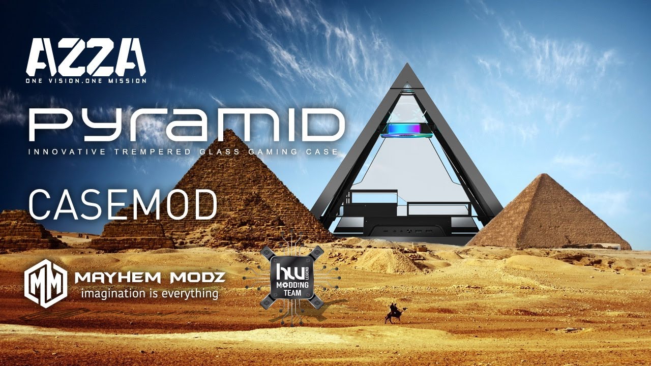 Azza pyramid casemod 