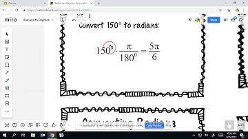 Trig 1.1 - Radians & Degrees