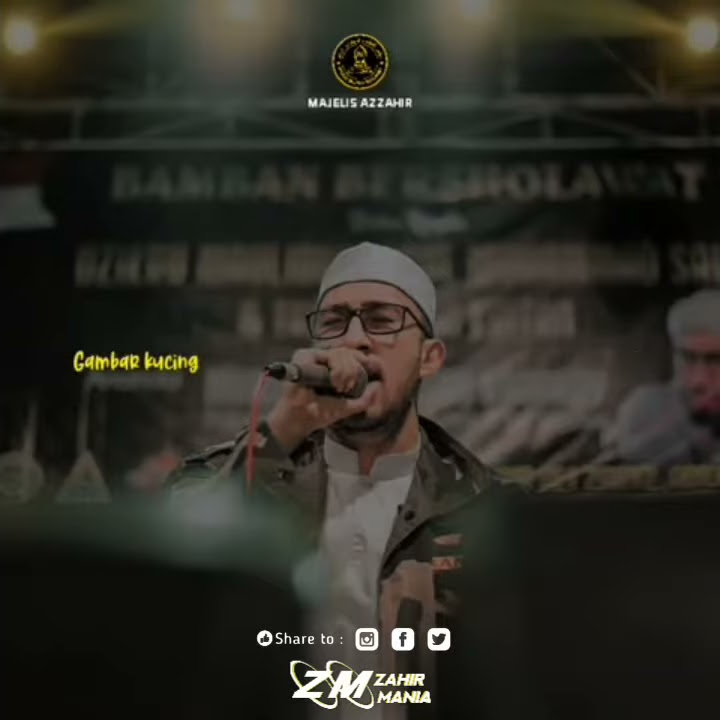 STATUS WA  PADANG BULAN VERSI AZ ZAHIR 30 DETIK || STORY AZ ZAHIR TERBARU