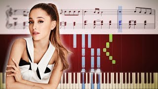 Ariana Grande - Santa Tell Me - Piano Tutorial + Sheets