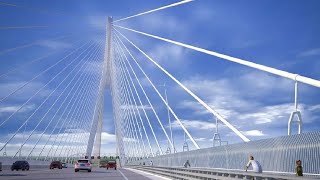 The US-Canada border Mega bridge that SHOCKED CHINESE Scientists (Joe Biden infrastructure Project)