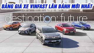 Bảng giá xe VinFast cập nhật mới nhất 2022 - Giá lăn bánh xe VinFast 2022 mới nhất | Thành Auto